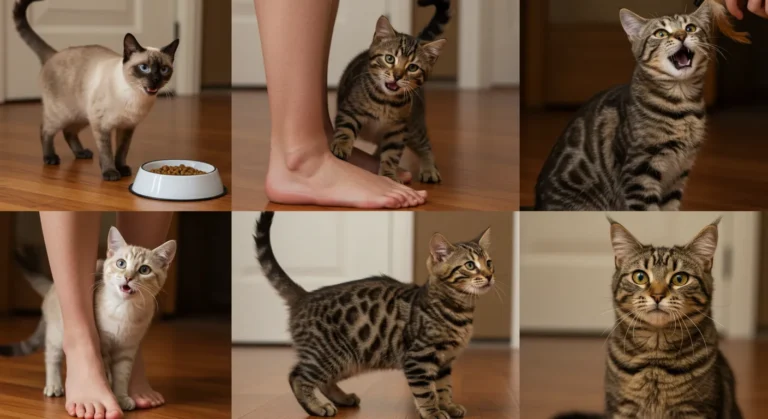 Diferentes tipos de miado