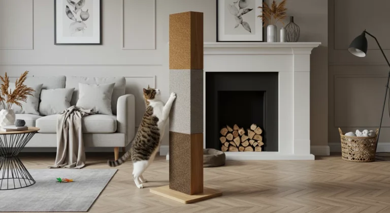 Tem gato escolha o arranhador ideal e salve seus móveis