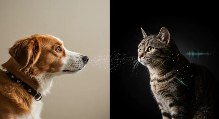 Superpoderes sensoriais dos cães e gatos