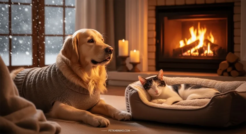 Acessórios e roupas para pets para inverno