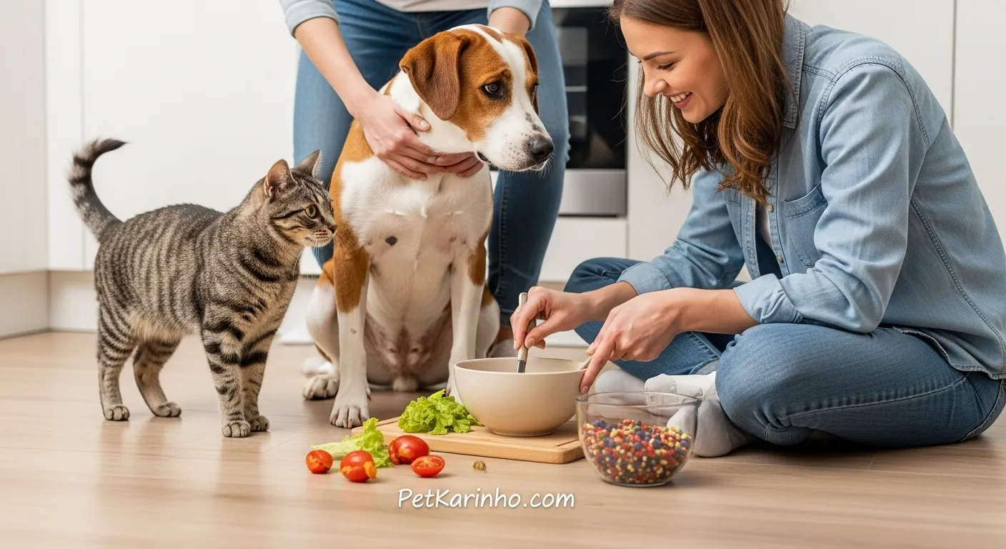 Comida caseira para pets