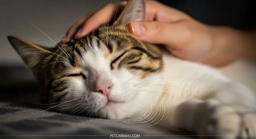 Ronronados felinos e seus benefícios