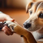 Cachorro cortando unha thumb