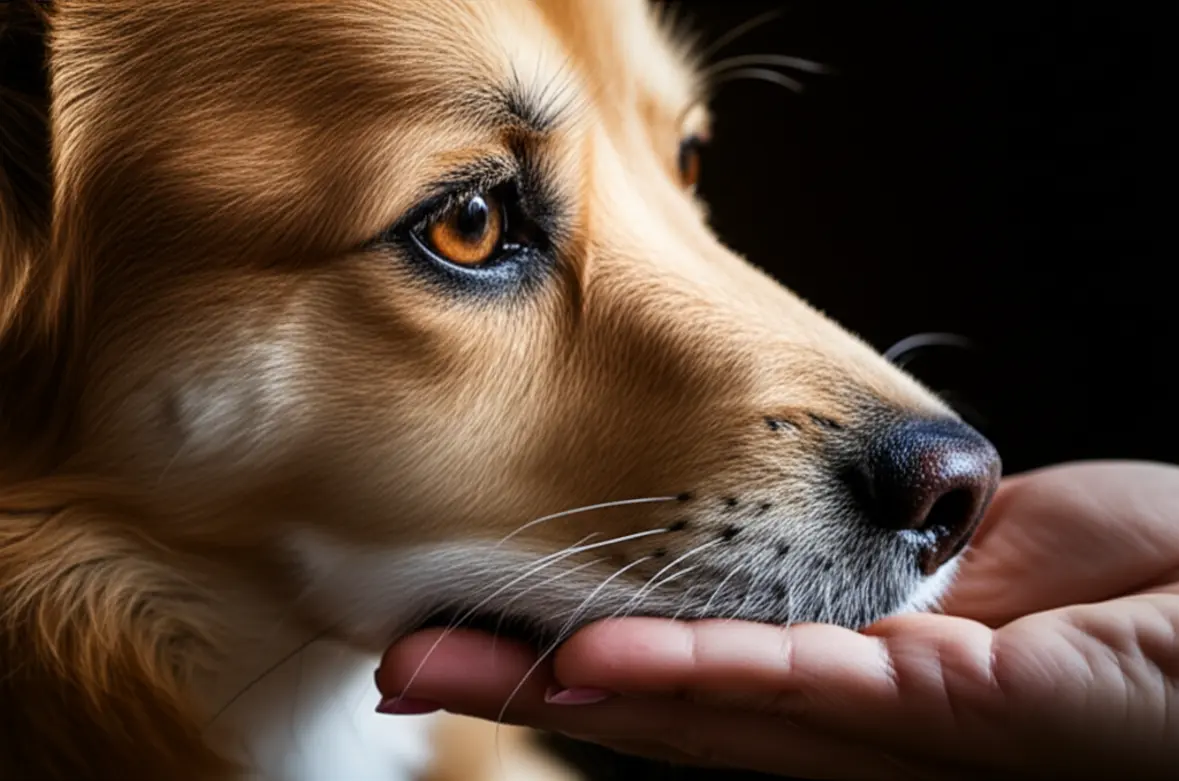 Conexão emocional profunda entre cão e tutor