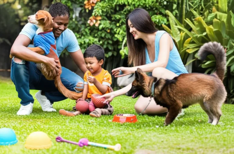 Familia pet feliz custos