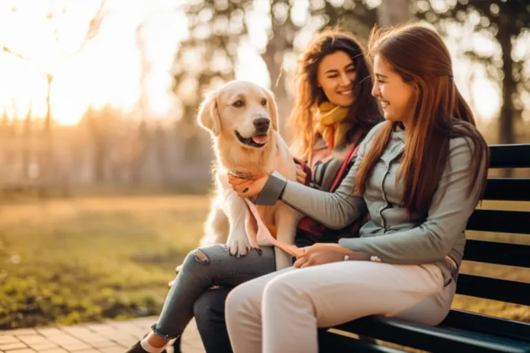 Golden retriever amizade humano cao