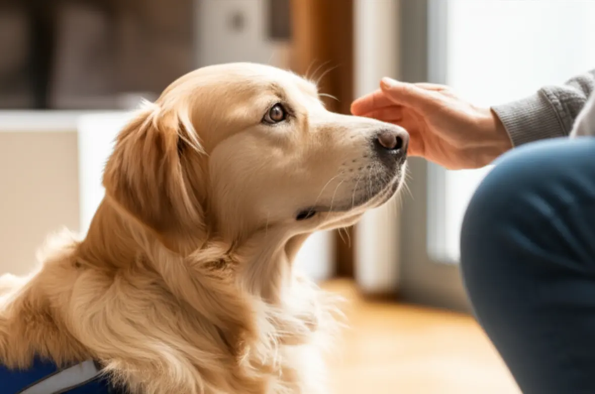 Golden retriever servico thumb