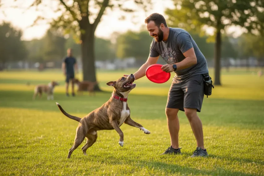 Dicas de cuidado e treinamento para um Pitbull feliz e bem ajustado.
