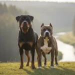 Rottweiler pitbull imponencia thumb