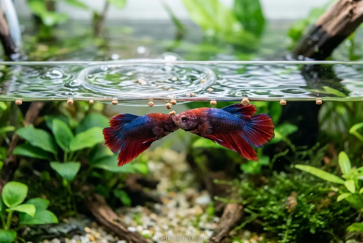 Alimentando o Peixe Betta Peixe betta parou de comer? Veja a importância da alimentação correta.