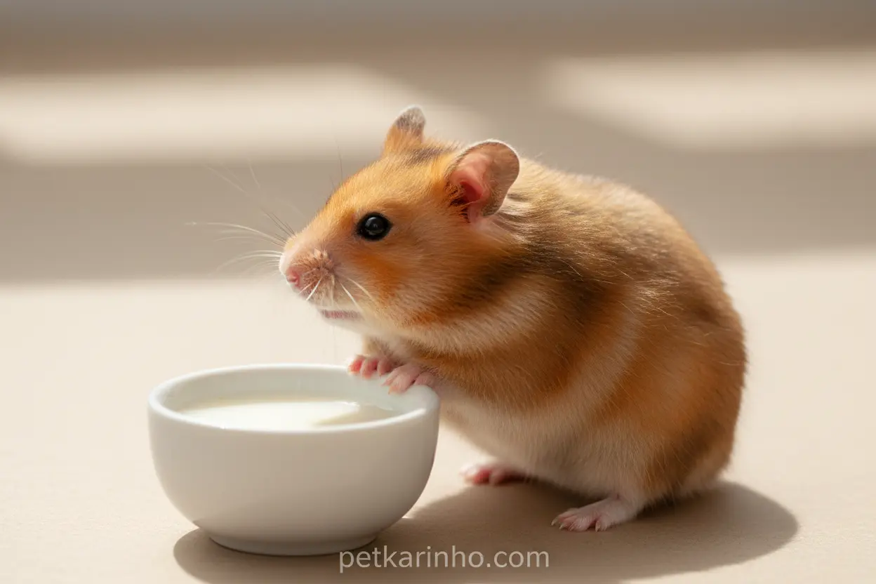 O que o hamster não pode comer de jeito nenhum: laticínios.