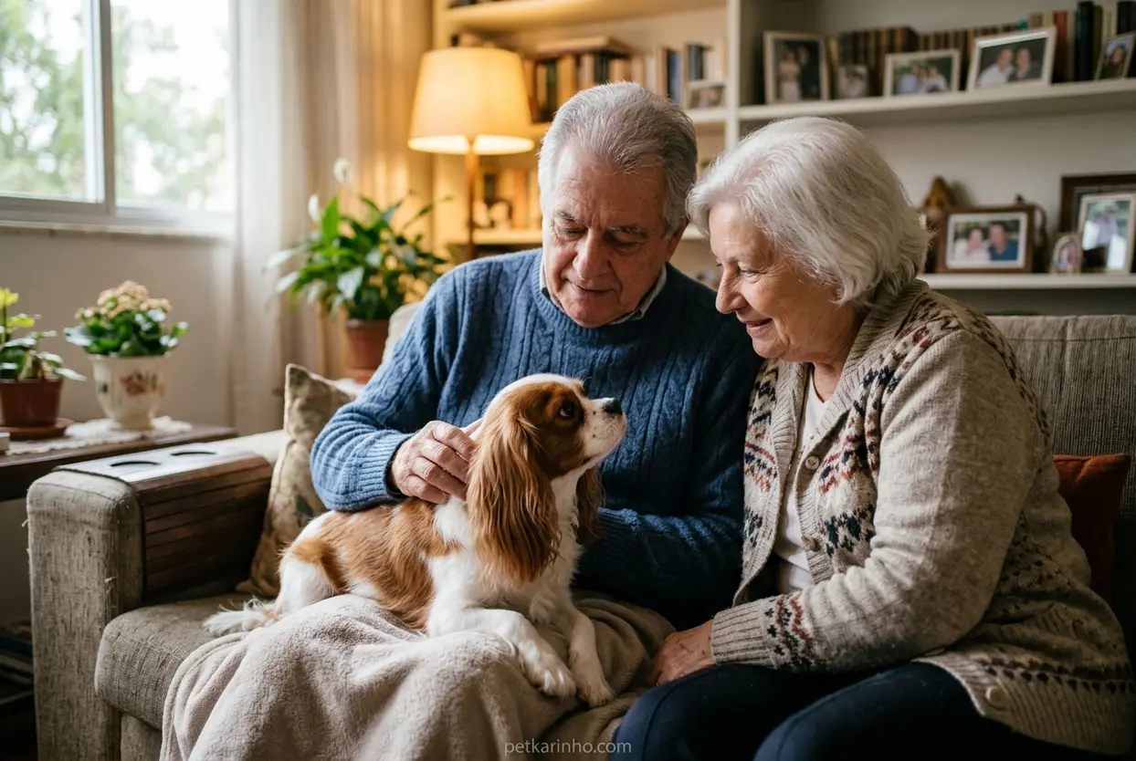 Escolhendo o cão ideal Critérios para escolher um cão para idosos